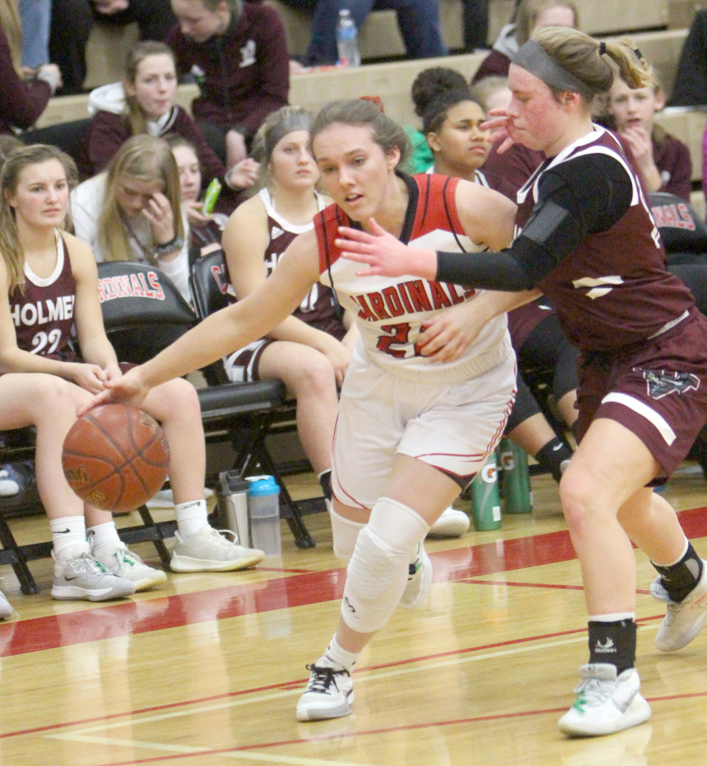 Holmen at Chi-Hi girls basketball 2-10-20